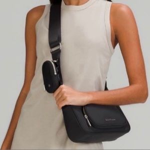 Lululemon Crossbody with Nano Pouch Black